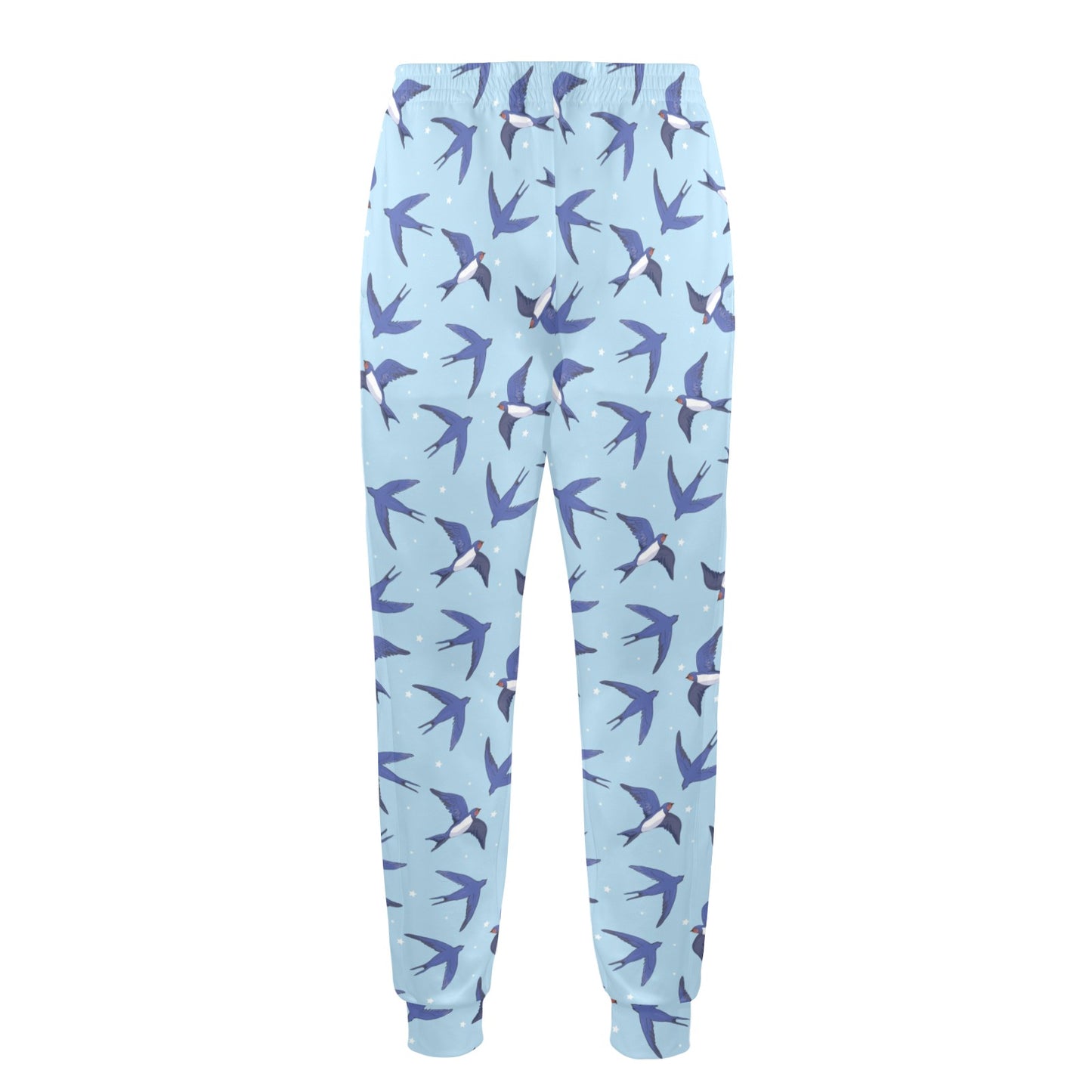 Swallow Bird Pattern Print Design 06 Men's Casual Track Pants