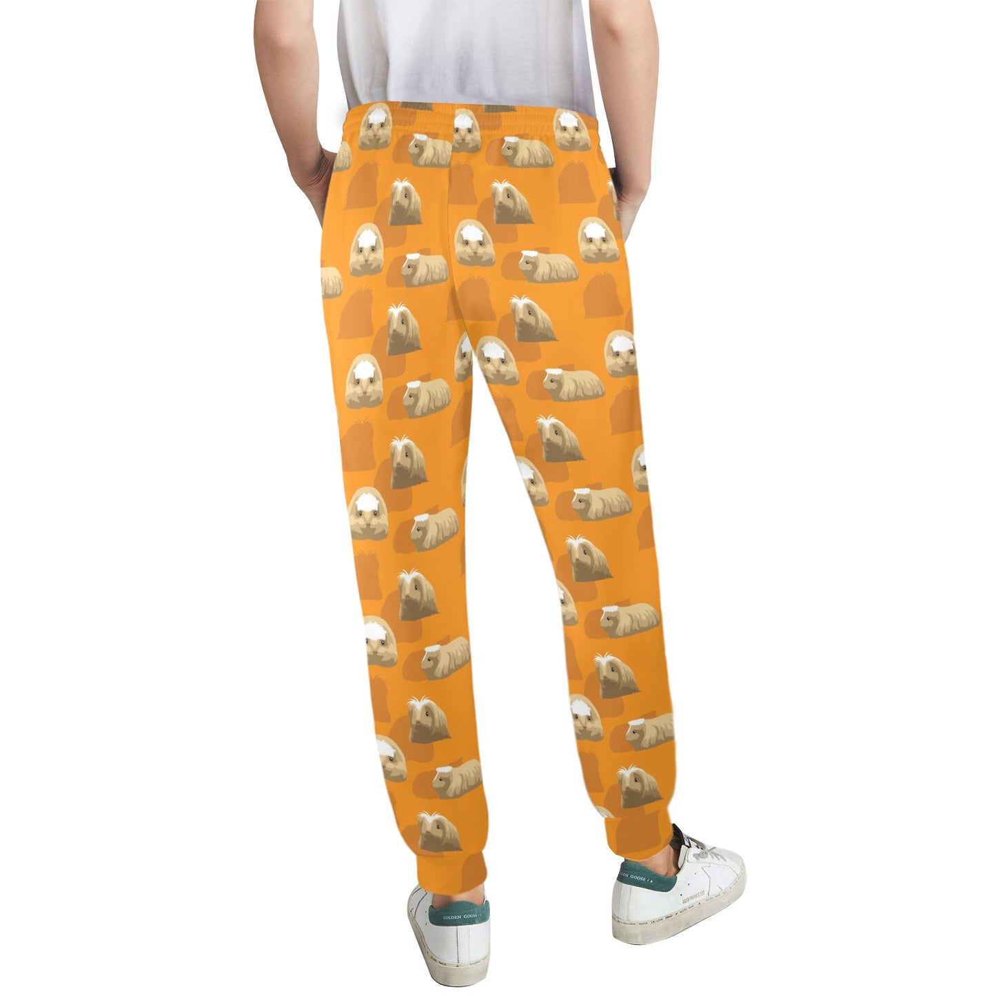 Guinea Pig Print Design LKS403 Women's Casual Track Pants