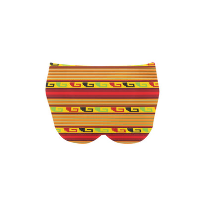 Mexican Blanket Ornament Print Pattern Men's Swimming Briefs