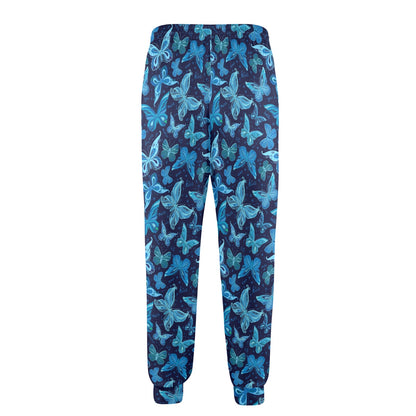 Butterfly Pattern Print Design 03 Men's Casual Track Pants