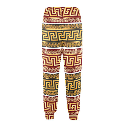 Ancient Greek Pattern Print Design LKS302 Men's Casual Track Pants
