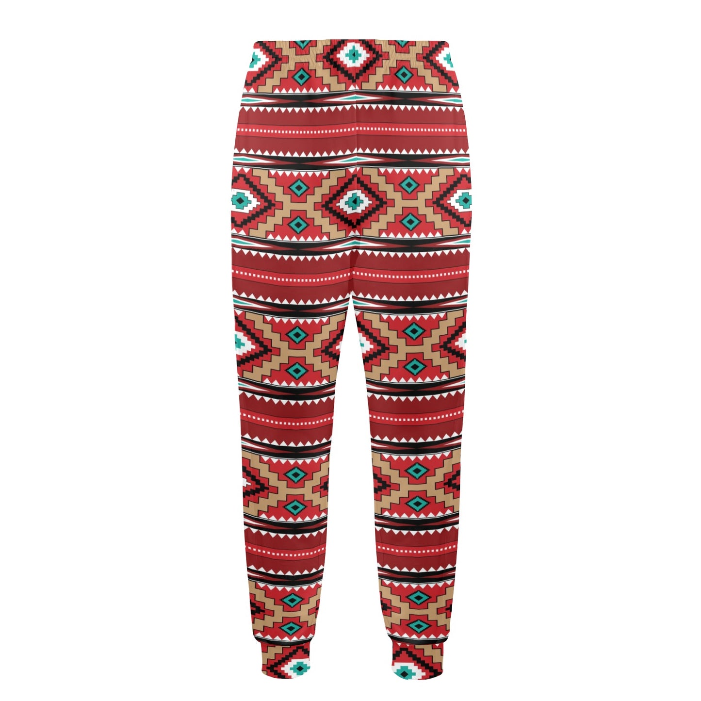 Ethnic Design Print Pattern JJ0136 Men's Casual Track Pants