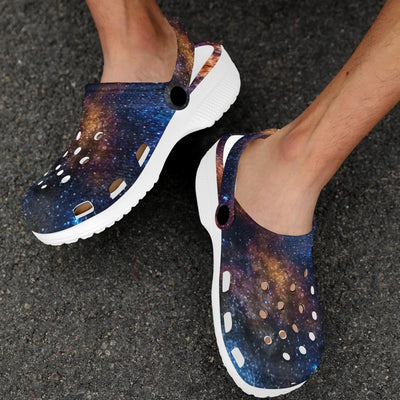 Celestial Milky way Galaxy Unisex Clogs Shoes