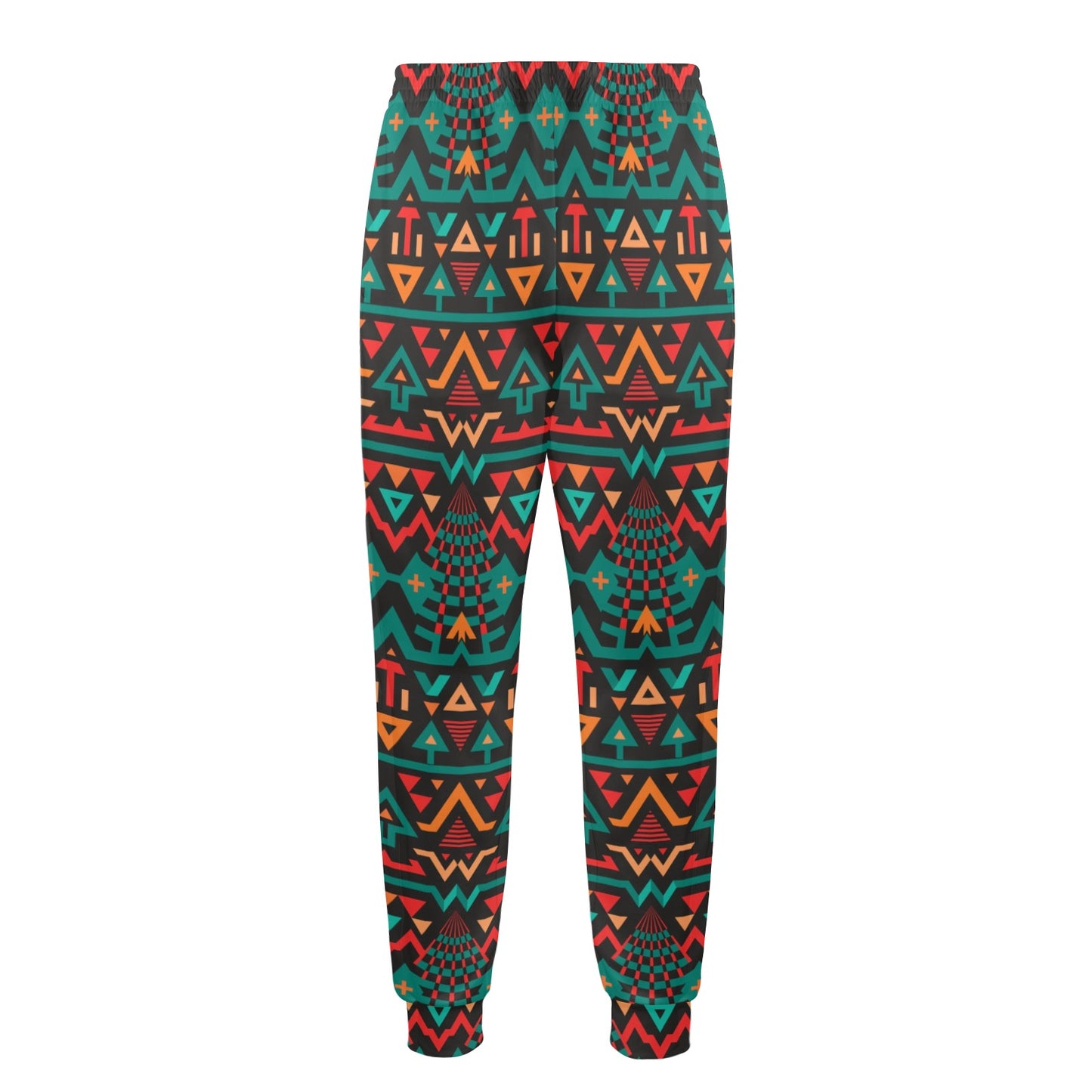 Aztec Pattern Print Design 04 Men's Casual Track Pants