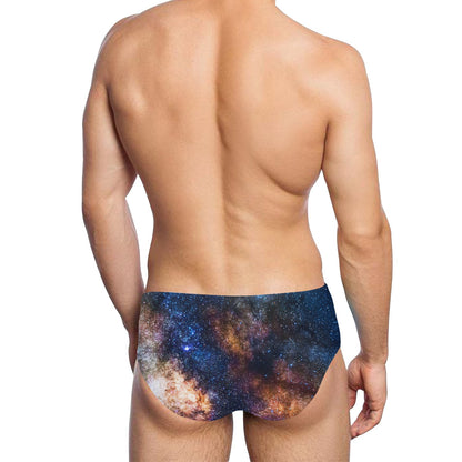 Celestial Milky way Galaxy Men's Swimming Briefs