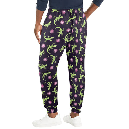 lizard Print Design LKS402 Men's Casual Track Pants