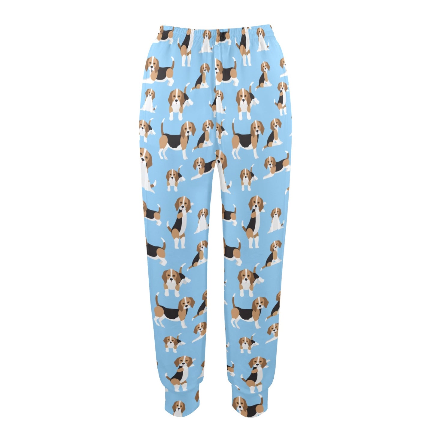Beagle Pattern Print Design 03 Women's Casual Track Pants