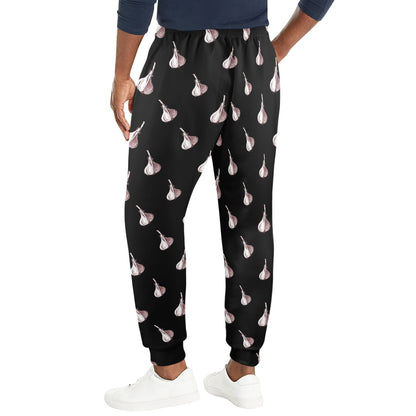 garlic Design Print Pattern JJ0250 Men's Casual Track Pants