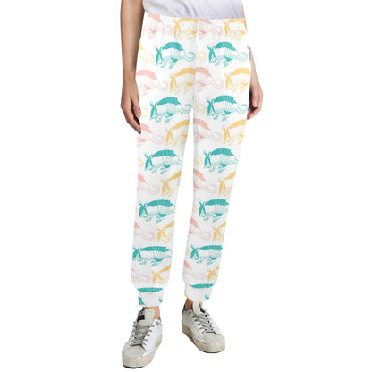 Armadillo Pattern Print Design 05 Women's Casual Track Pants