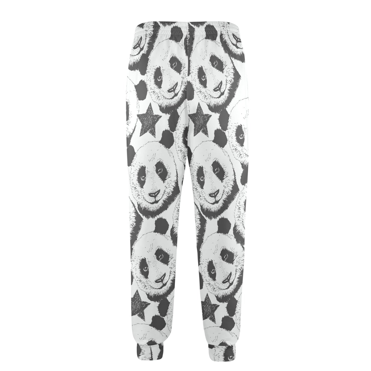Panda Pattern Print Design A02 Men's Casual Track Pants