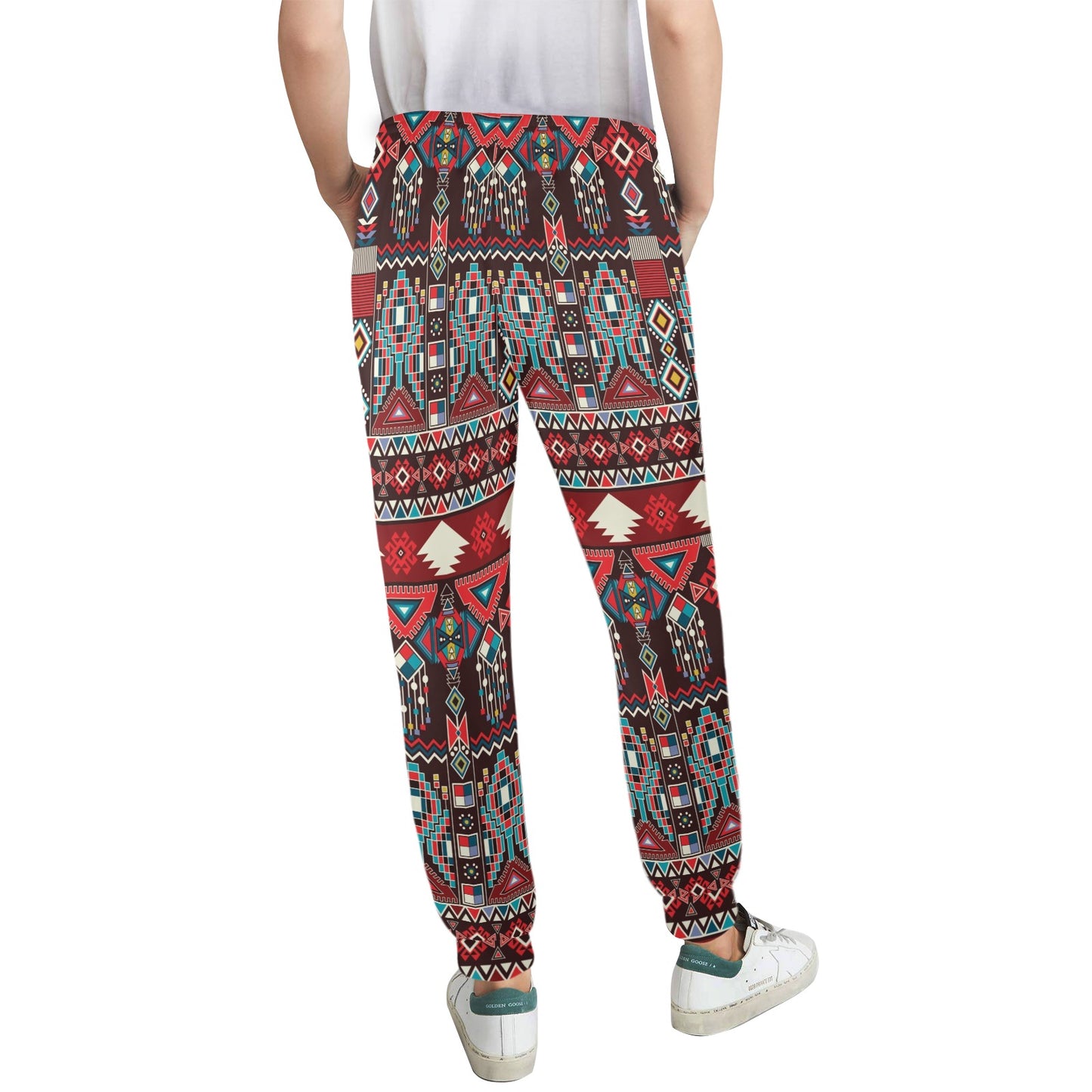 Tribal Aztec Indians native american Women's Casual Track Pants