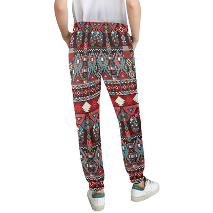 Tribal Aztec Indians native american Women's Casual Track Pants