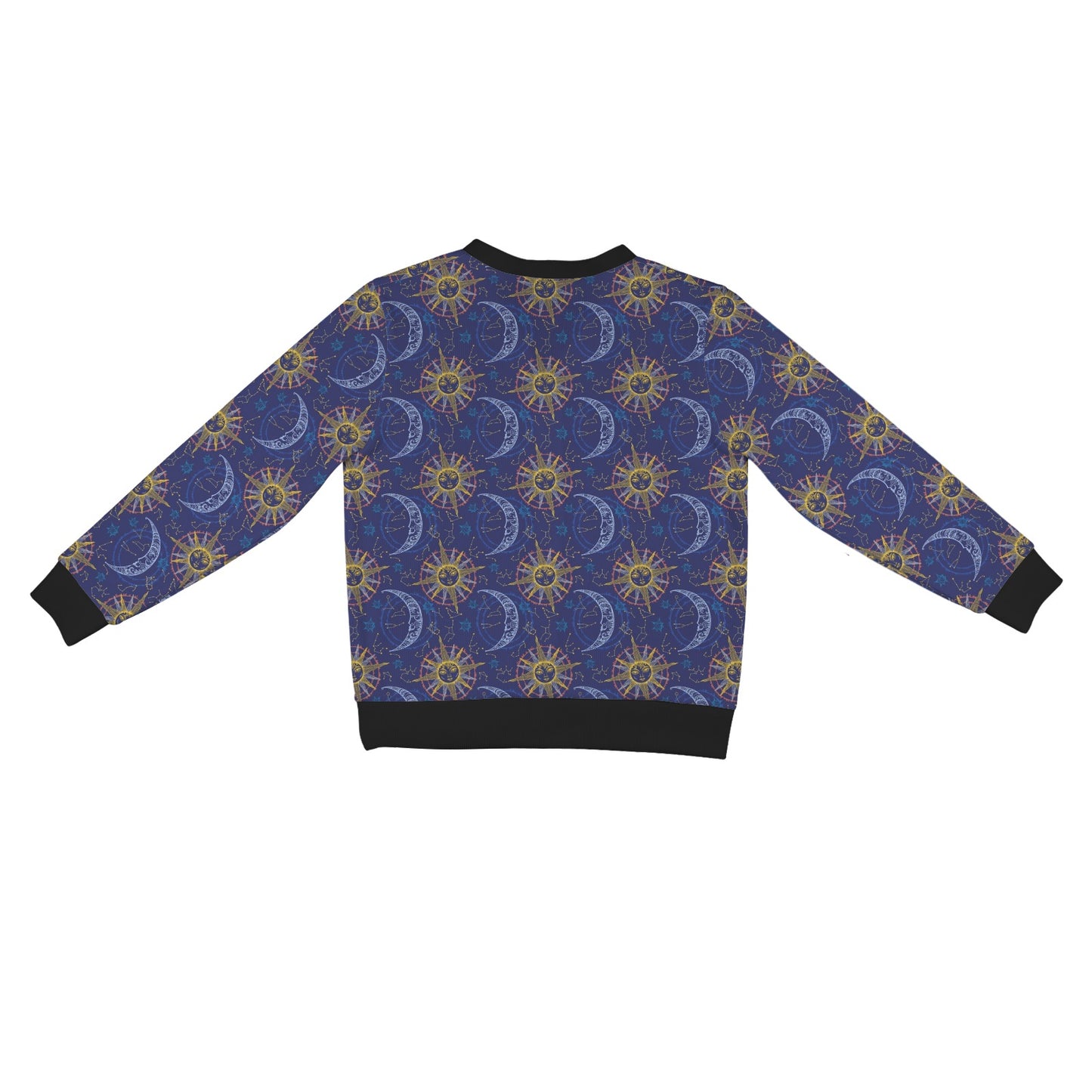 Celestial Moon Sun Pattern Print Design 01 Women's Cardigan