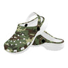 ACU Digital Army Camouflage Unisex Clogs Shoes