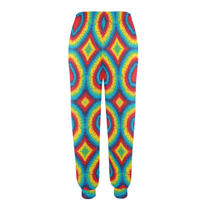 Tie Dye Heart shape Women's Casual Track Pants