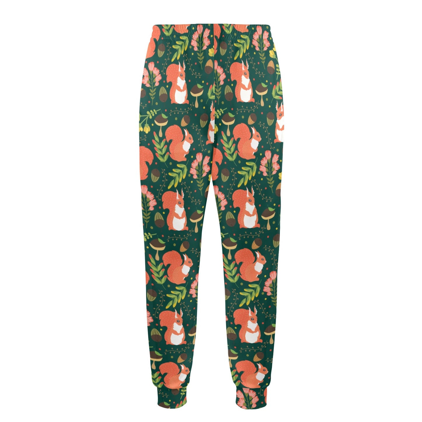 Squirrel Print Design LKS302 Men's Casual Track Pants