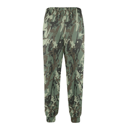 Camouflage Pattern Print Design 06 Men's Casual Track Pants