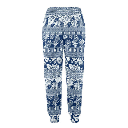 Hawaiian Themed Pattern Print Design H020 Women's Casual Track Pants