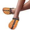 Basketball Texture Print Pattern Unisex Clogs Shoes