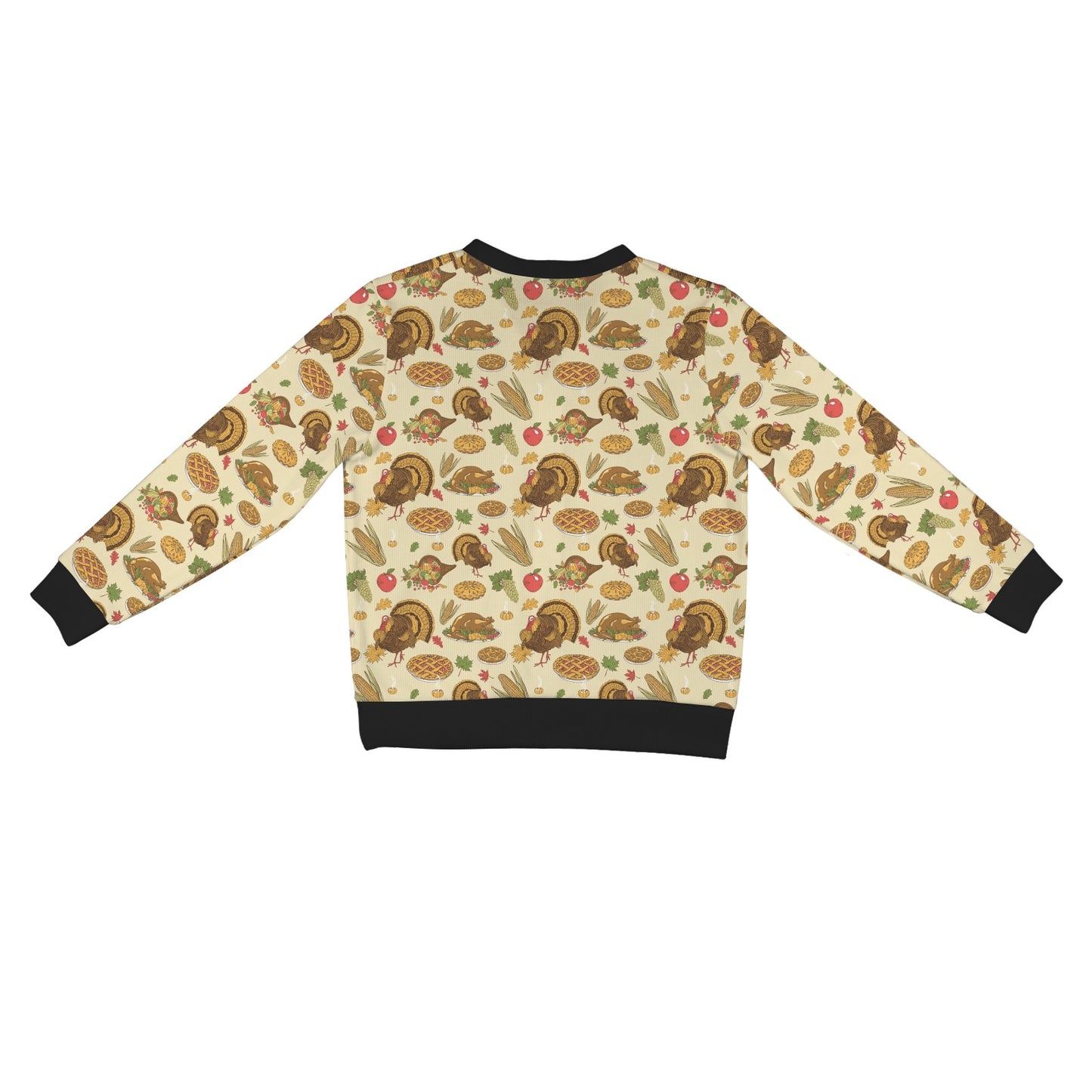 Thanksgiving Print Design LKS302 Women's Cardigan