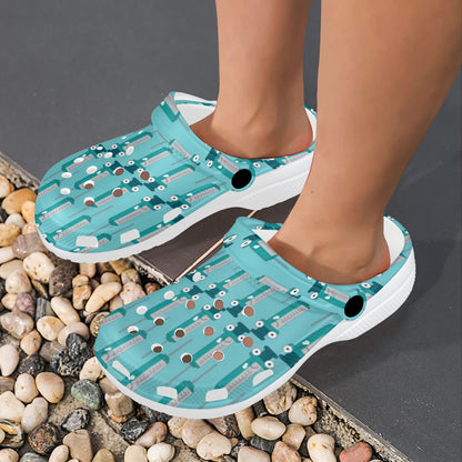 Phlebotomist Concept Design Unisex Clogs Shoes