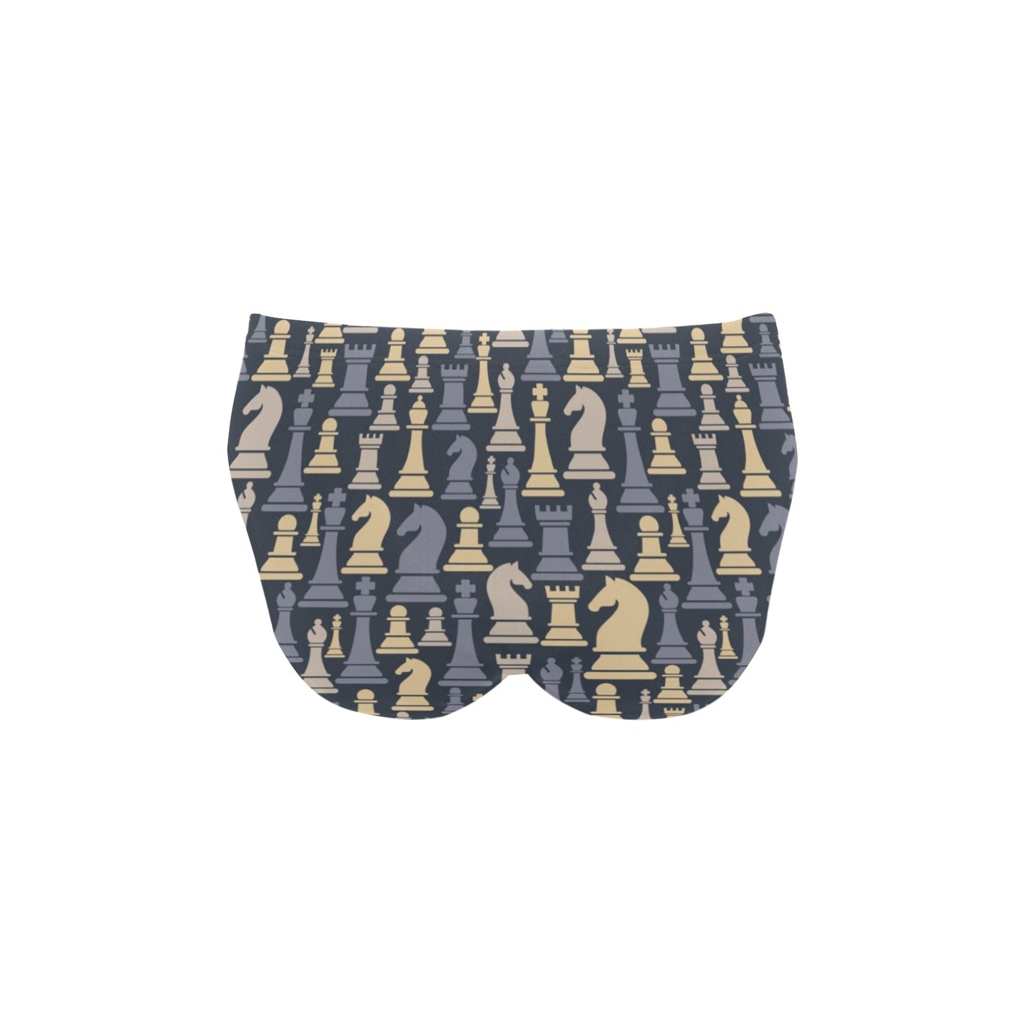 Chess Pattern Print Design 04 Men's Swimming Briefs