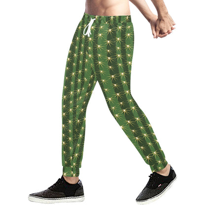 Cactus Skin Print Pattern Men's Sweatpants