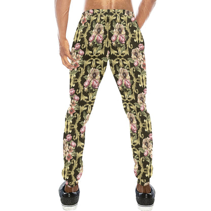 Baroque Pattern Print Design 02 Men's Sweatpants