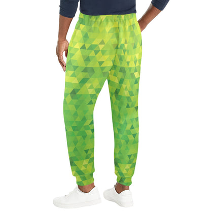 Geometric Print Design LKS402 Men's Casual Track Pants