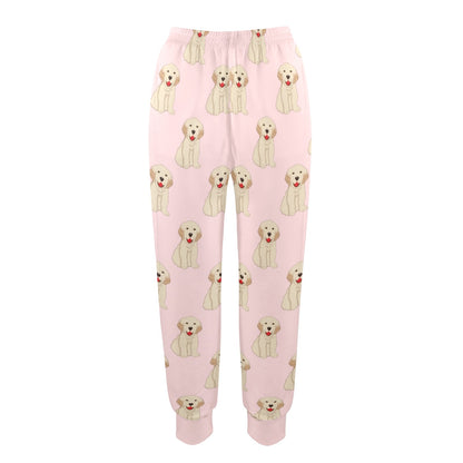 Golden Retriever Design Print Pattern JJ0278 Women's Casual Track Pants
