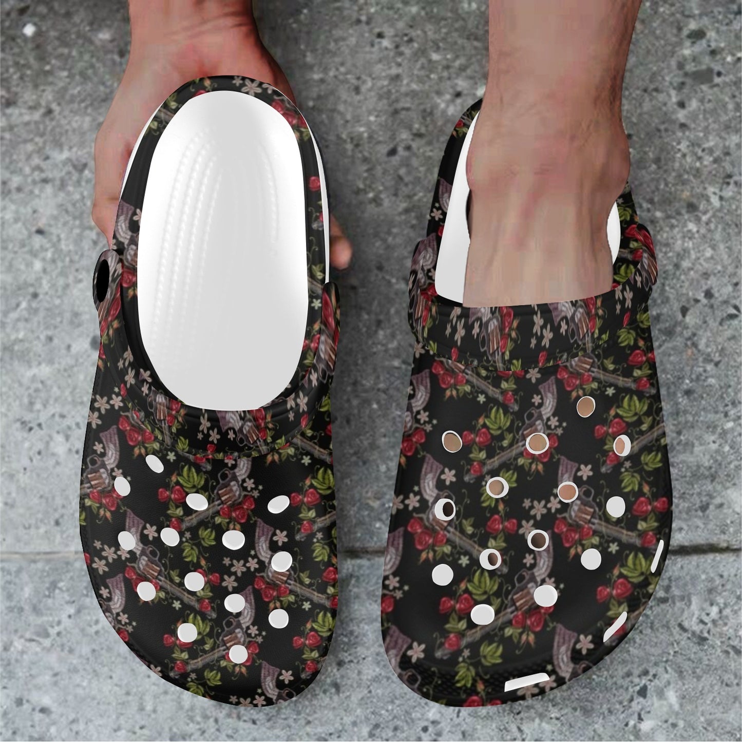 Western Design Unisex Clogs Shoes