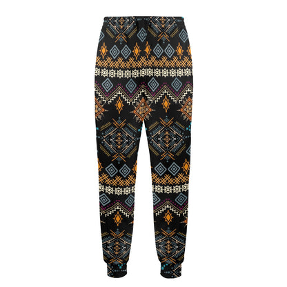 Ethnic Design Print Pattern JJ0135 Men's Casual Track Pants