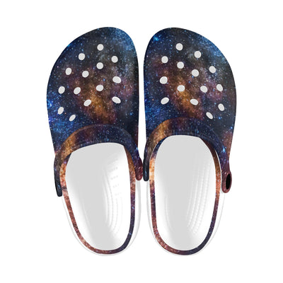 Celestial Milky way Galaxy Unisex Clogs Shoes