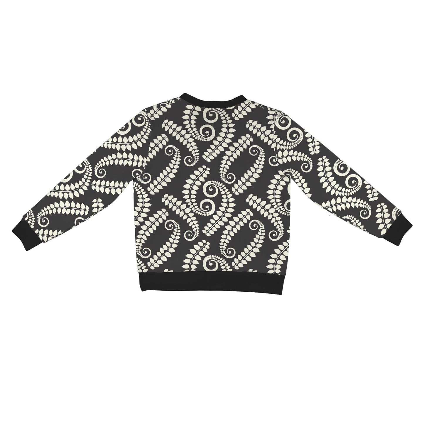 Fern Leave Print Pattern Women's Cardigan