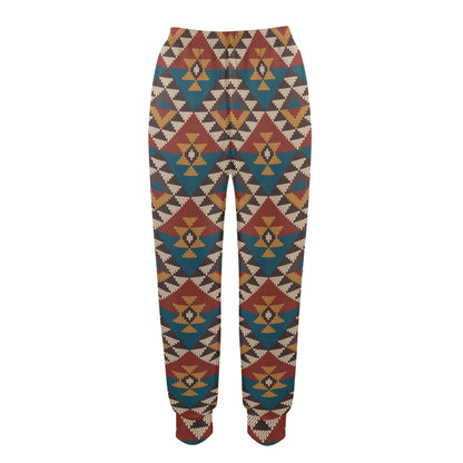 Knit Aztec Tribal Women's Casual Track Pants