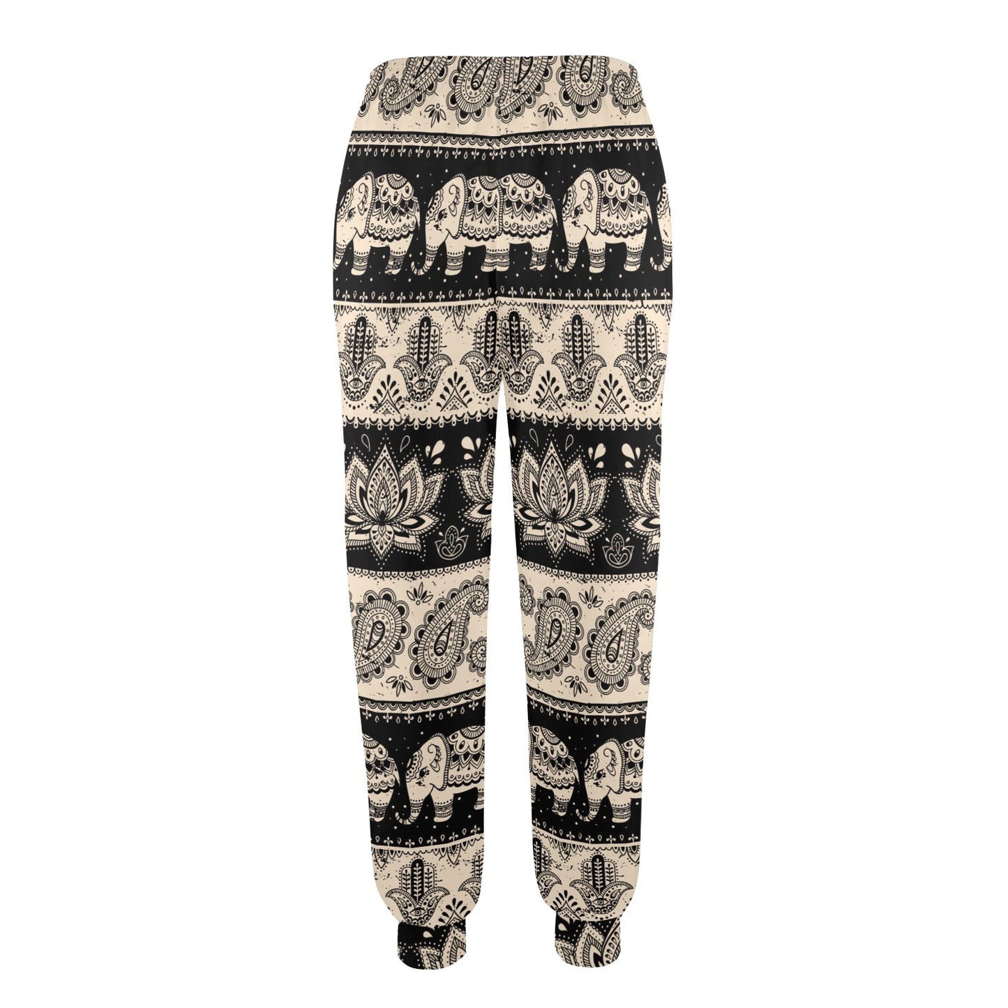 Elephant Hansa Lotus Pattern Women's Casual Track Pants