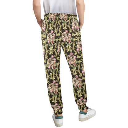 Baroque Pattern Print Design 02 Women's Casual Track Pants