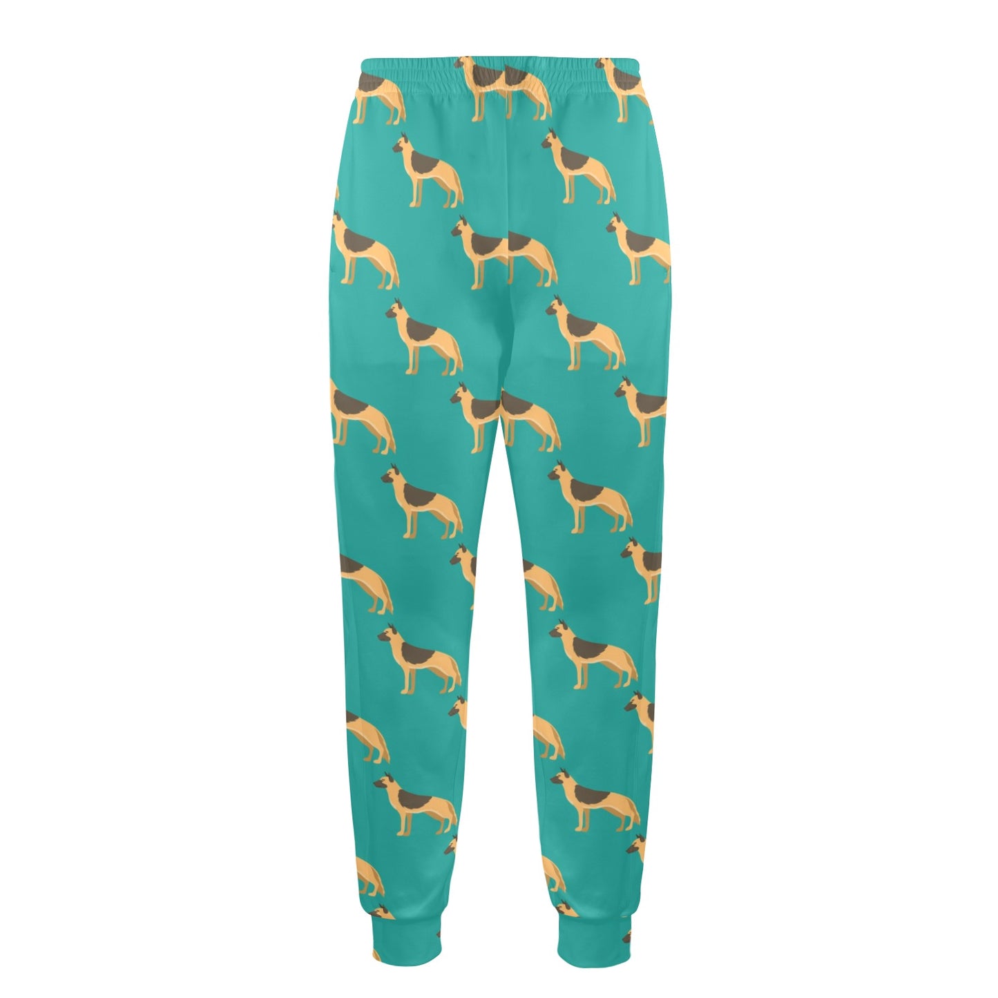 German Shepherd Design Print Pattern JJ0258 Men's Casual Track Pants