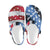 American flag Classic Unisex Clogs Shoes