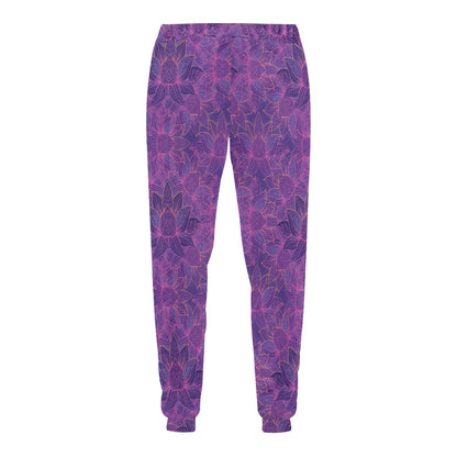 Bohemian Lotus Mandala Style Men's Sweatpants