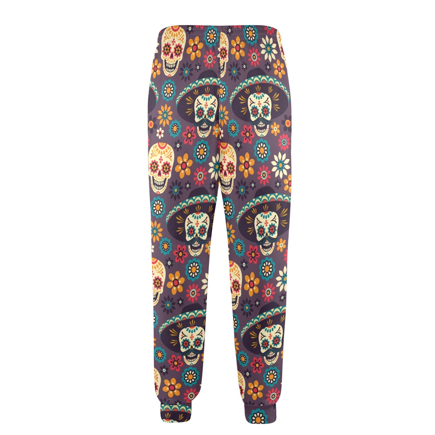 sugar skull Maxican Pattern Men's Casual Track Pants