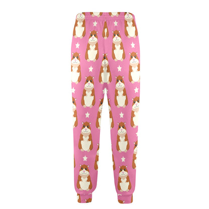 Hamster Cute Pattern Print Design 02 Men's Casual Track Pants