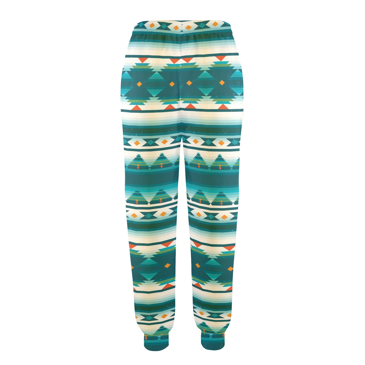 Blue Tribal Aztec Women's Casual Track Pants