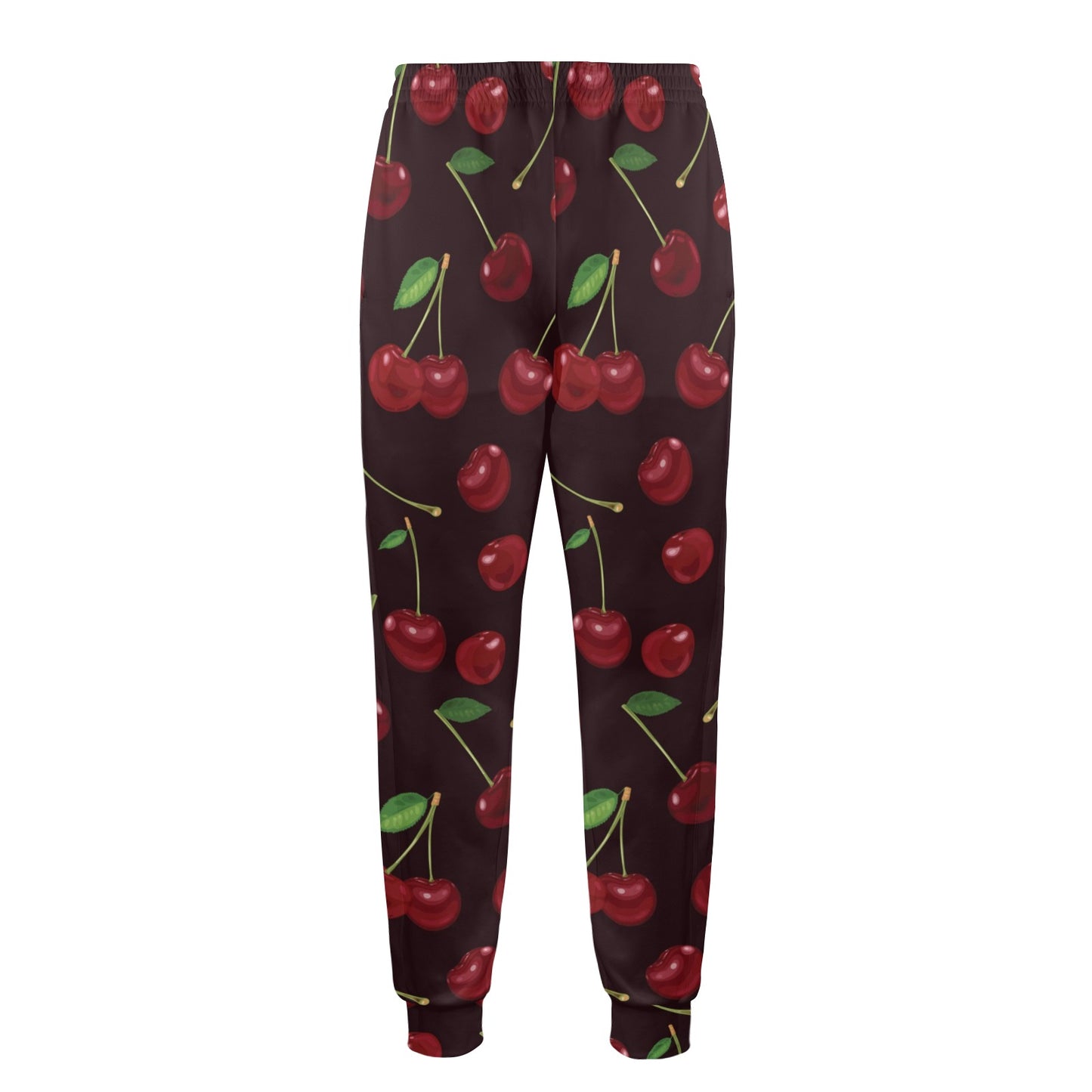 Cherry Fresh Pattern Men's Casual Track Pants