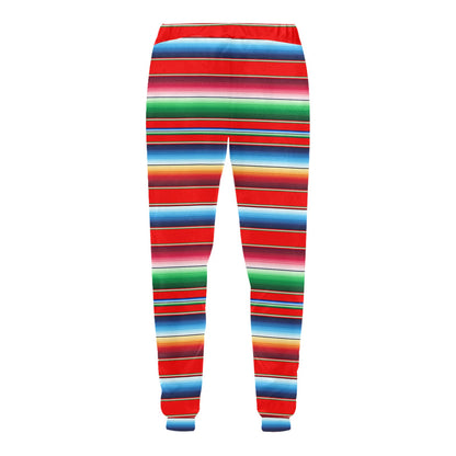 Serape Print Men's Sweatpants