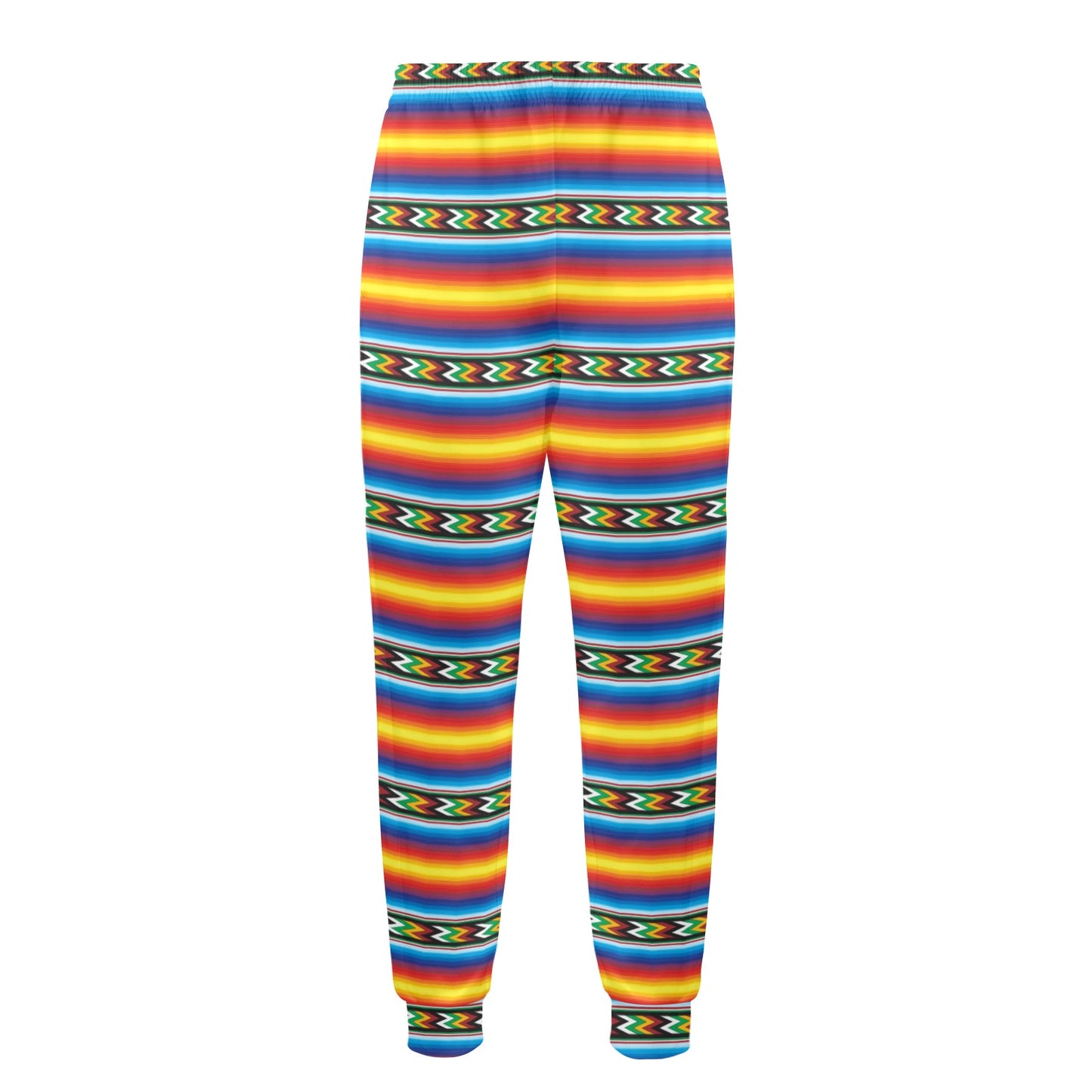Mexican Blanket ZigZag Print Pattern Men's Casual Track Pants