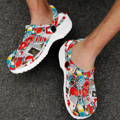Phlebotomist Medical Themed Unisex Clogs Shoes