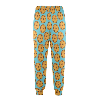 Cookie Pattern Print Design 01 Men's Casual Track Pants