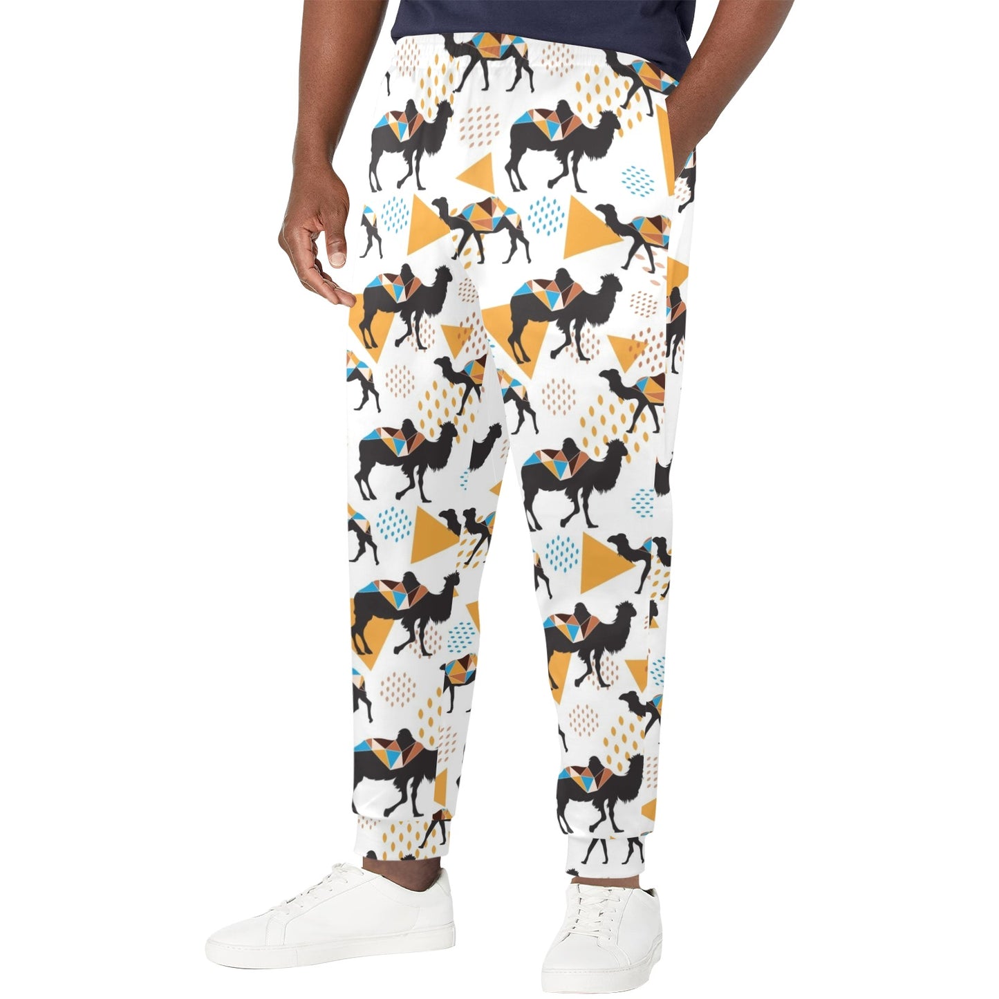 Camel Design Print Pattern JJ026 Men's Casual Track Pants