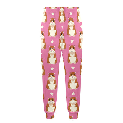 Hamster Cute Pattern Print Design 02 Men's Casual Track Pants